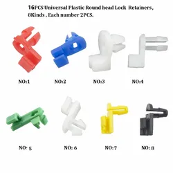 Car Door Round head Lock Rod Clip Retainers for LADA GRANTA NIVA VESTA XRAY Samara priora
