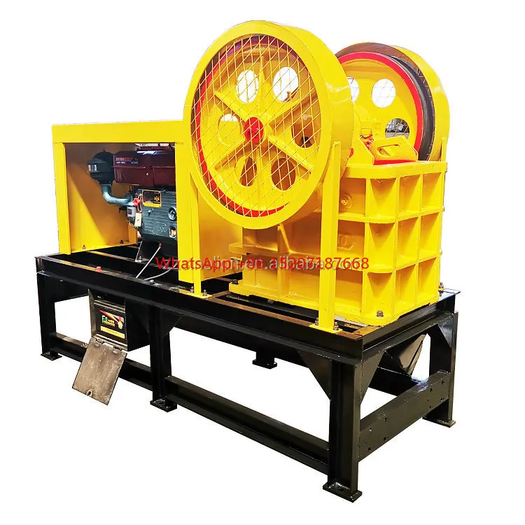 1-500t/h gold ore stone jaw mill crusher machine for gold mining first broken