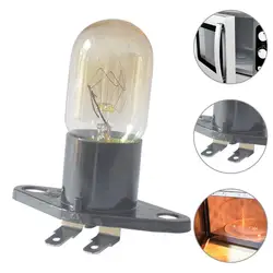 2A 250V 25W Microwave Oven Bulb Refrigerator Lighting Bulb Base Design With Holder Fit For Midea Most Brand