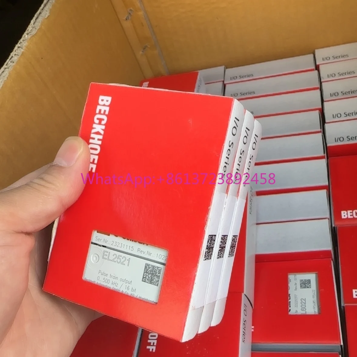 

Beckhoff module brand new original genuine EL2521 BECKHOFF brand new German original imported spot, in kind