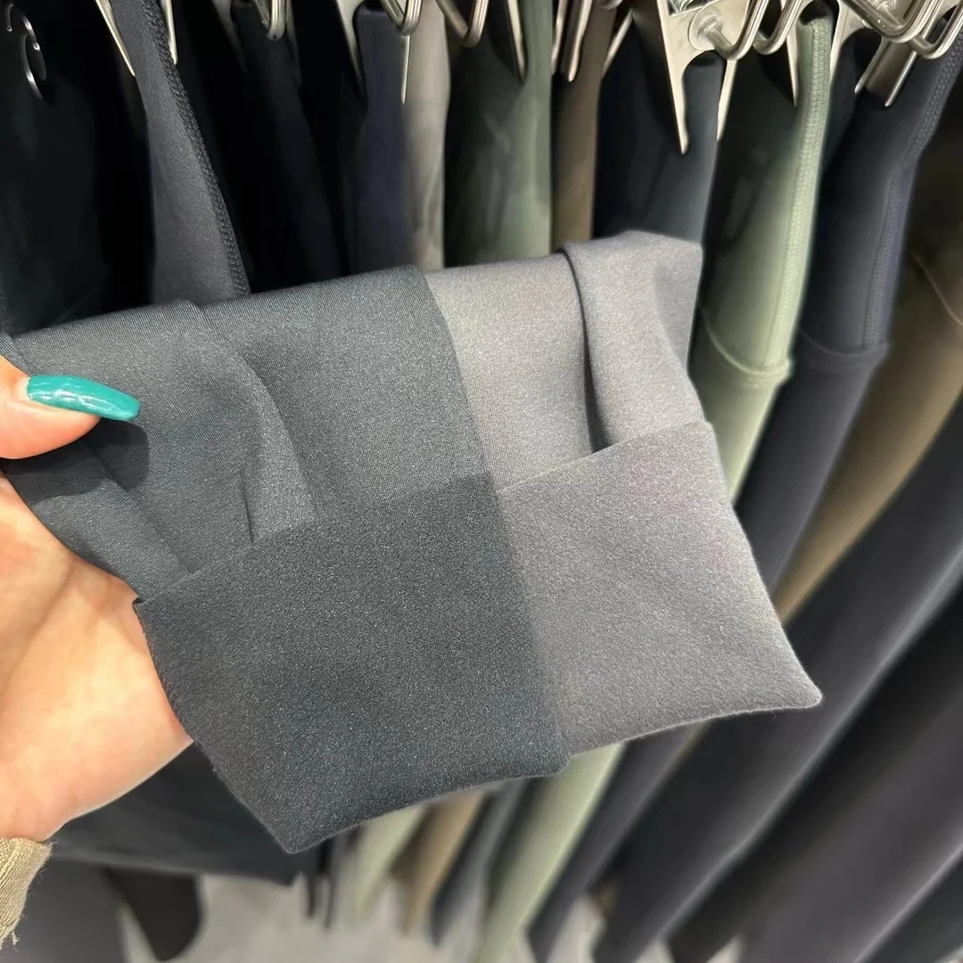 Women's Fce Lined ark Skin Yoga Fitn Pants Warm Slimming Long Trousers Regular Thin Autumn Winter Polyurethane E...