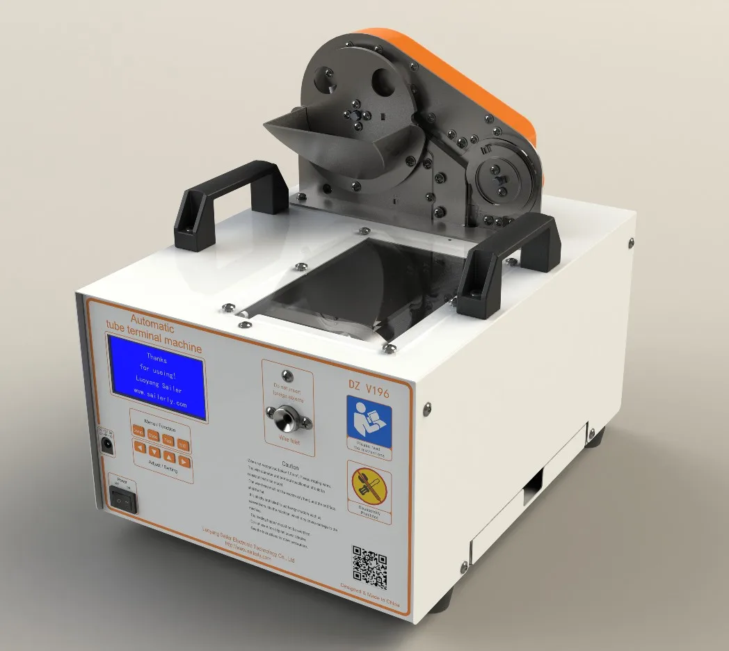 

DZV196 Automatic Crimper for BVR Wire 7/19 Strands Hexagonal Press for Stable Connection