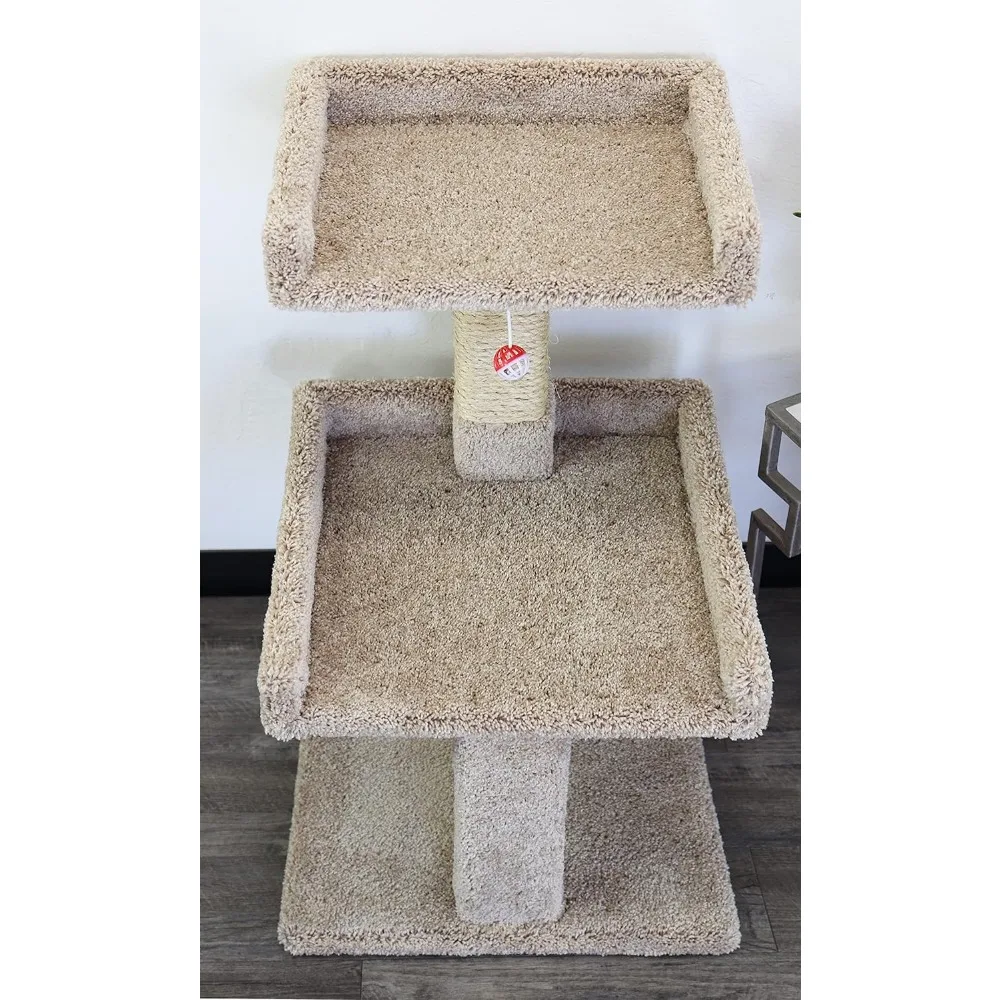 جثم واسع للقطط الكبيرة - شقة قطط ممتازة للراحة والأناقة #3