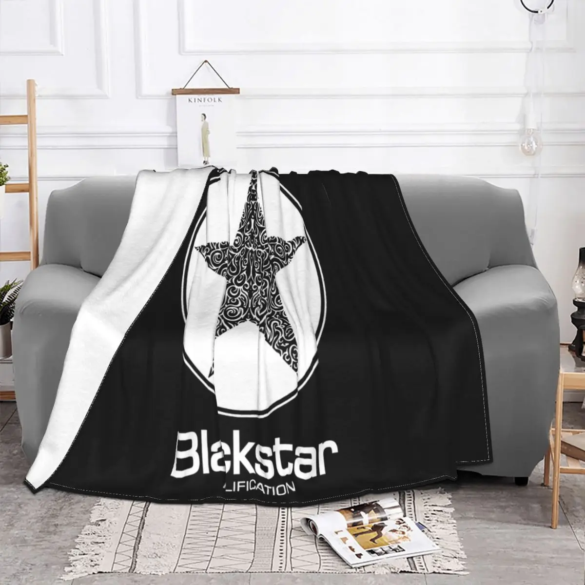 Blackstar Amp 2 Men Women Men Harajuku Natural Top Quality Women Pride 2021 Spring Leisure Plus Size Creative Throw Blanket