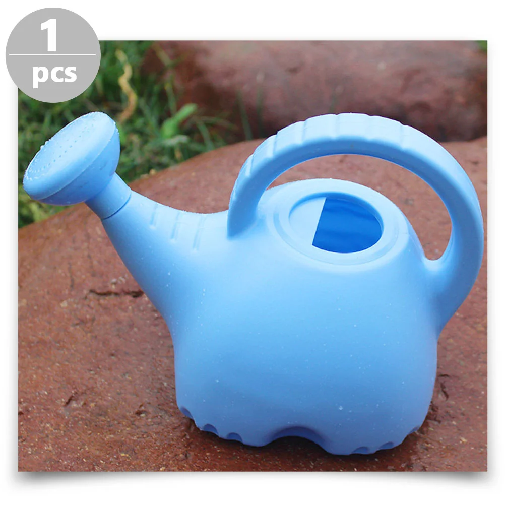 Watering Pot Elephant Child Kettle Plastic Sand Toddlers 1-3 Adorable Can