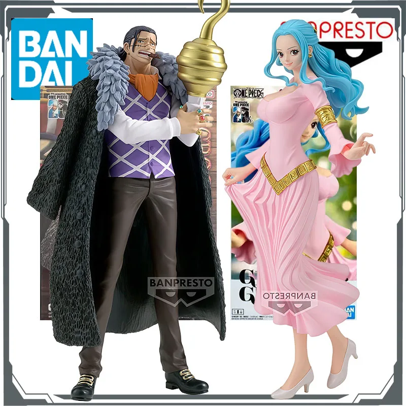 

Bandai оригинальные BANPRESTO цельный крокодил и Неfeltari Vivi аниме фигурки игрушки для мальчиков Рождественский подарок Коллекционная