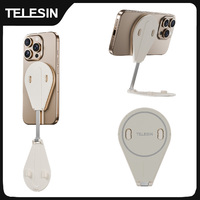 TELESIN Magnetic Multi-function Mobile Phone Holder 300° Rotation Phone Camera Shoot Stabilizer Stand Desk Phone Holder Stand