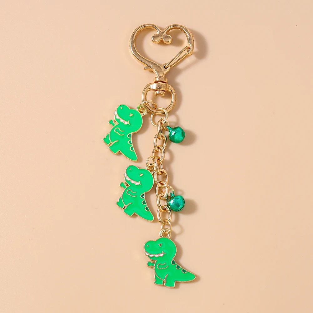 Aihua Niedlicher Kinder-Schlüsselanhänger, schöne Tier-Dinosaurier-Schlüsselanhänger für Frauen und Mädchen, Handtaschenanhänger, Schlüsselanhänger, DIY-Schmuckdekoration – Detail 10