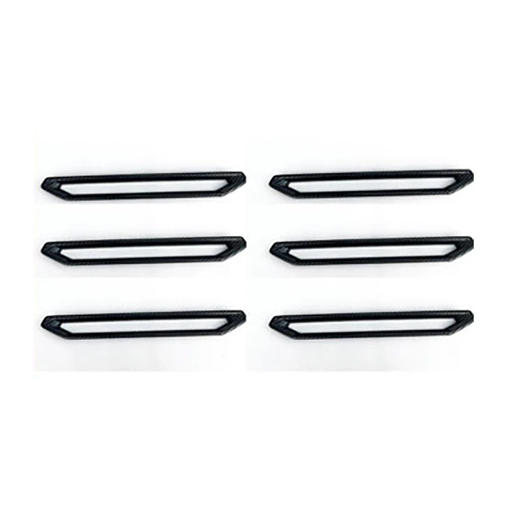 ABS Matte Black/Carbon Fiber Color Roof Iuggage Rack Decorative Strip Plate Cover For Chery Jetour Traveller T2 2023 2024