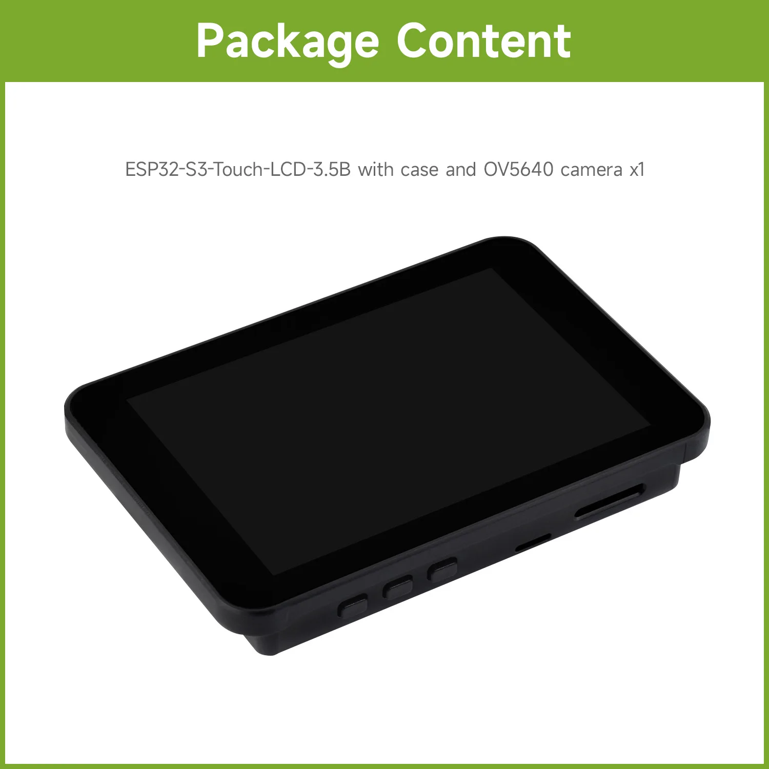 Variant: with case and camera