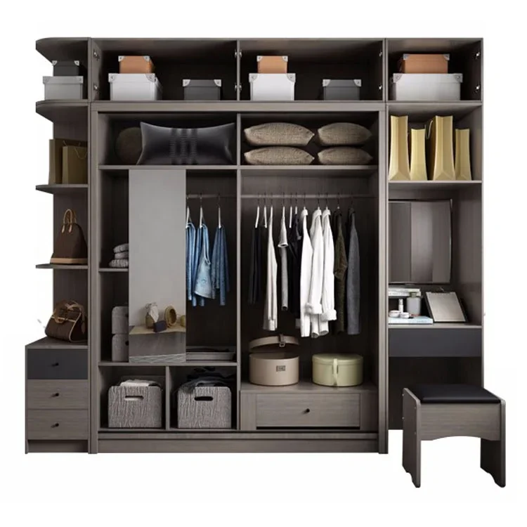 

Latest New Model Modular Wardrobe Design Home Furniture Wardrobe Dressing Table
