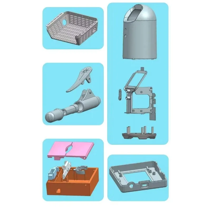 High Quality Second-hand Plastic Mould Custom Industrial Plastic Molding for Daily Plastic Parts Production