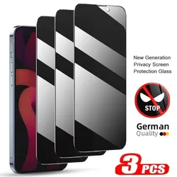 3Pcs Privacy Tempered Glass For Motorola MOTO G62 G53 G23 G13 E13 G72 G32 5G Screen Protector