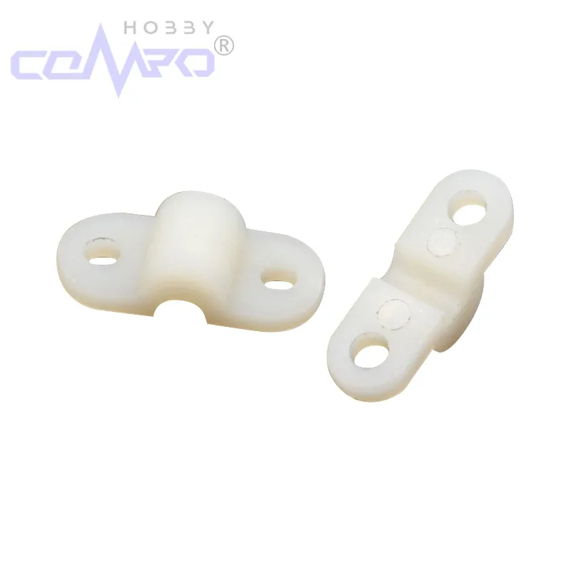 Plaque de train d'atterrissage en forme d'arc, 20 pièces, plaque à rainure arquée pour fil d'acier, tige en carbone, aile fixe, avion RC, mousse KT