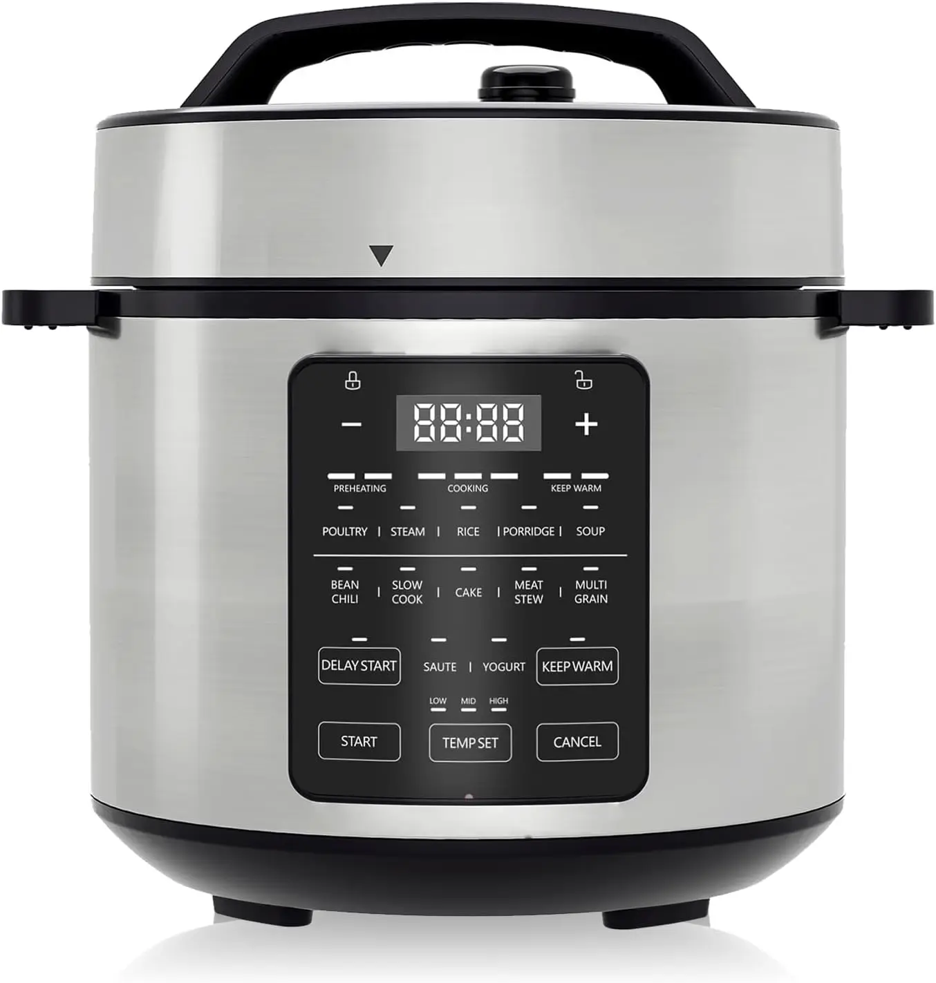 Electric Pressure Cookers 9 in 1 Electric Pressure Cooker 6 Quart, Steamer, Yogurt Maker, Warmer & Sterilizer, Saute