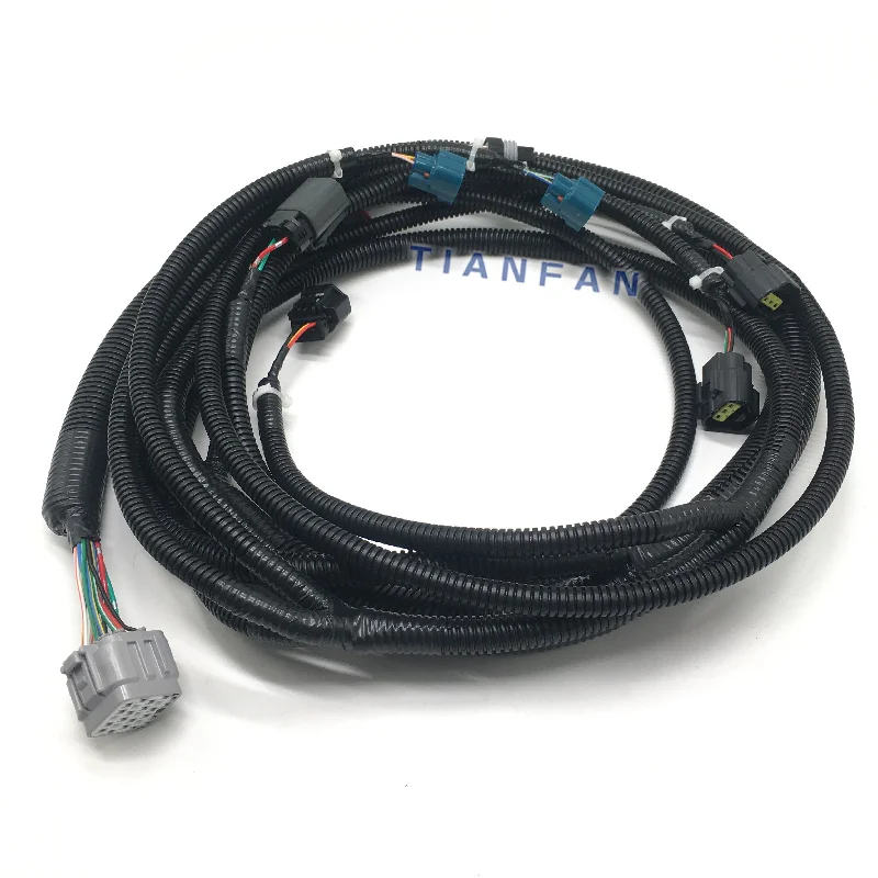 For Hitachi Zax120/200/240/270/330/360-3-6 Hydraulic Pump Direct Injection Electric Spray Wire Harness Excavator Accessories