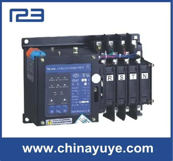 China OEM  YES1-32NA/3P 2P/3P/4P Ats Automatic Transfer Switch Generator Electrical Changeover Switches