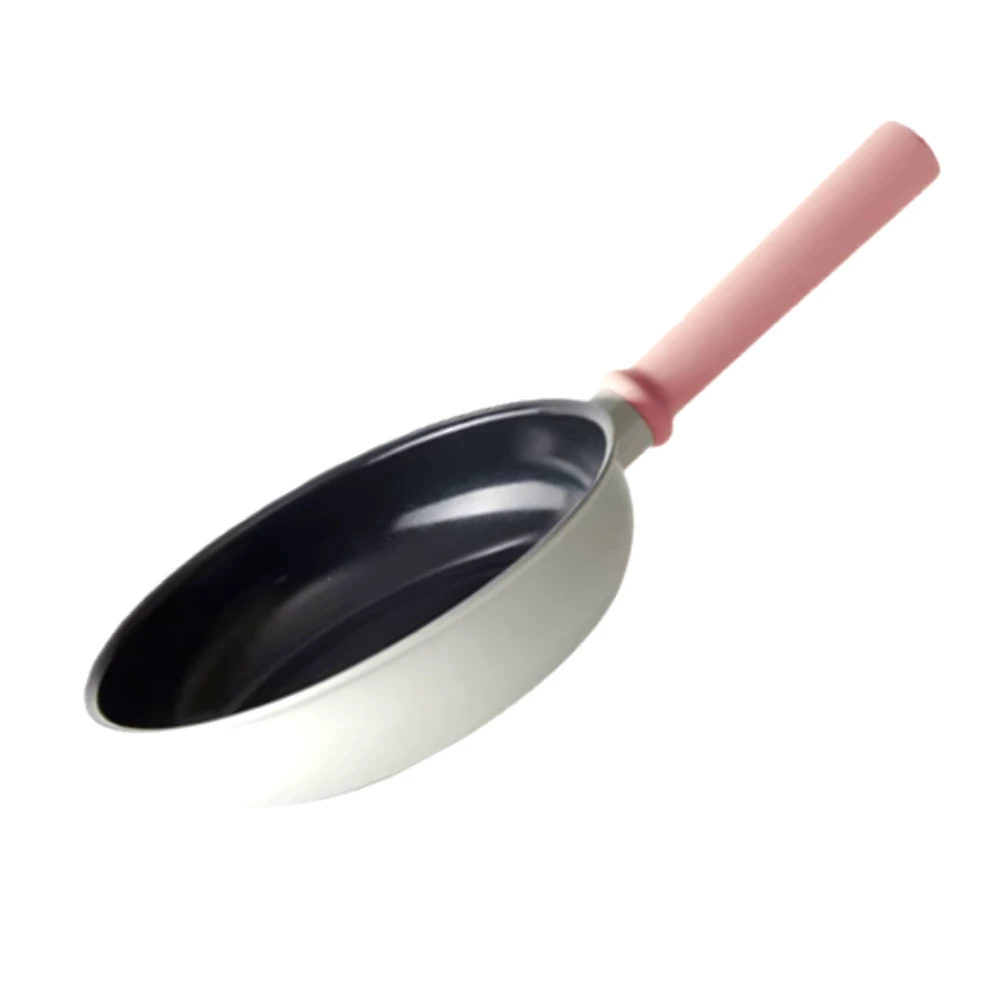 20 سنتيمتر مقلاة مسطحة القاع مقلاة غير المغلفة ووك غير لاصقة شريحة لحم عجة عموم سهلة التنظيف المطبخ تجهيزات المطابخ الغاز والحث #1