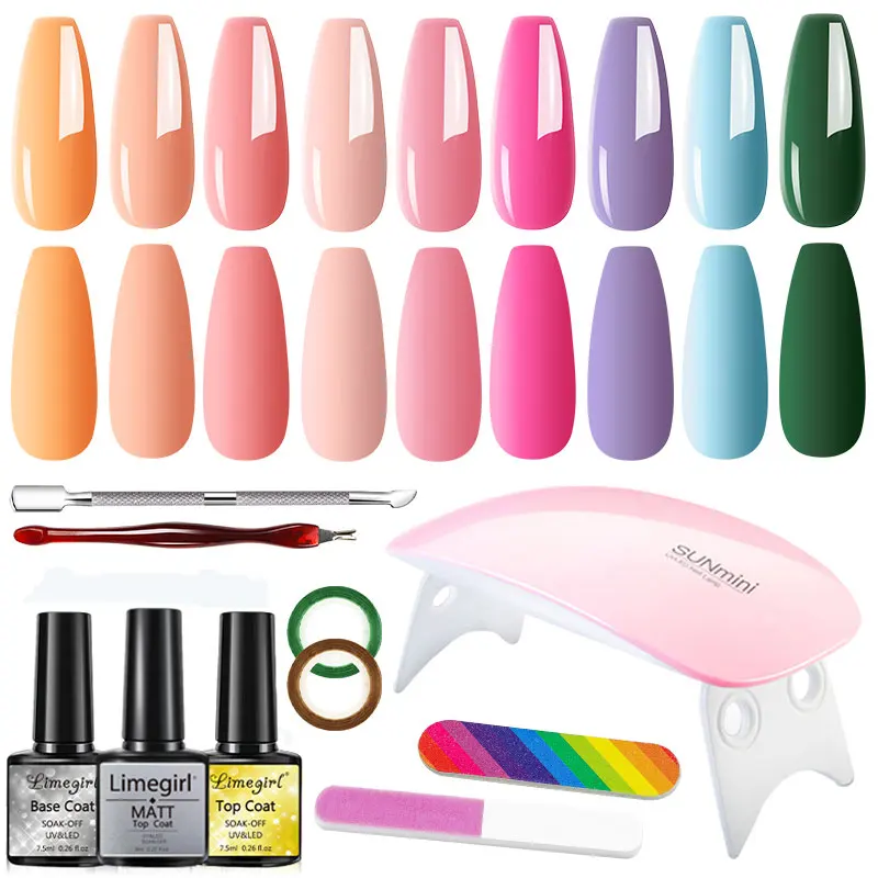 Limegirl 9 Color Ge…