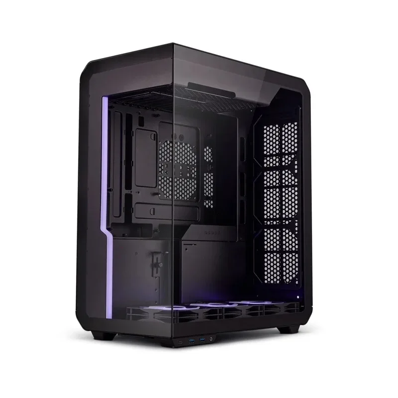 Seaview Room Double Sided Tempered Glass Support for RTX50RX9070 Graphics Card Computer Case Side Window