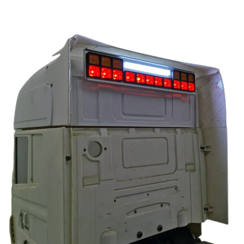 LED Light Spotlight Rear Front Lamp for Tamiya 1/14 RC Truck 56323 Scania R620 R730 RC Tractor Trailer LESU Parts