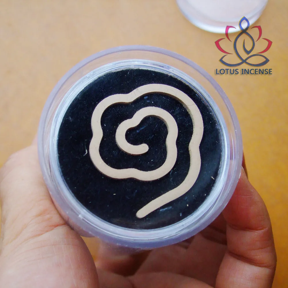 

Natural India Laoshan Sandalwood Incense Coil 100% Pure Sandalwood Powdered 15pcs/box Natural Aroma for Fragrance Aromatherapy