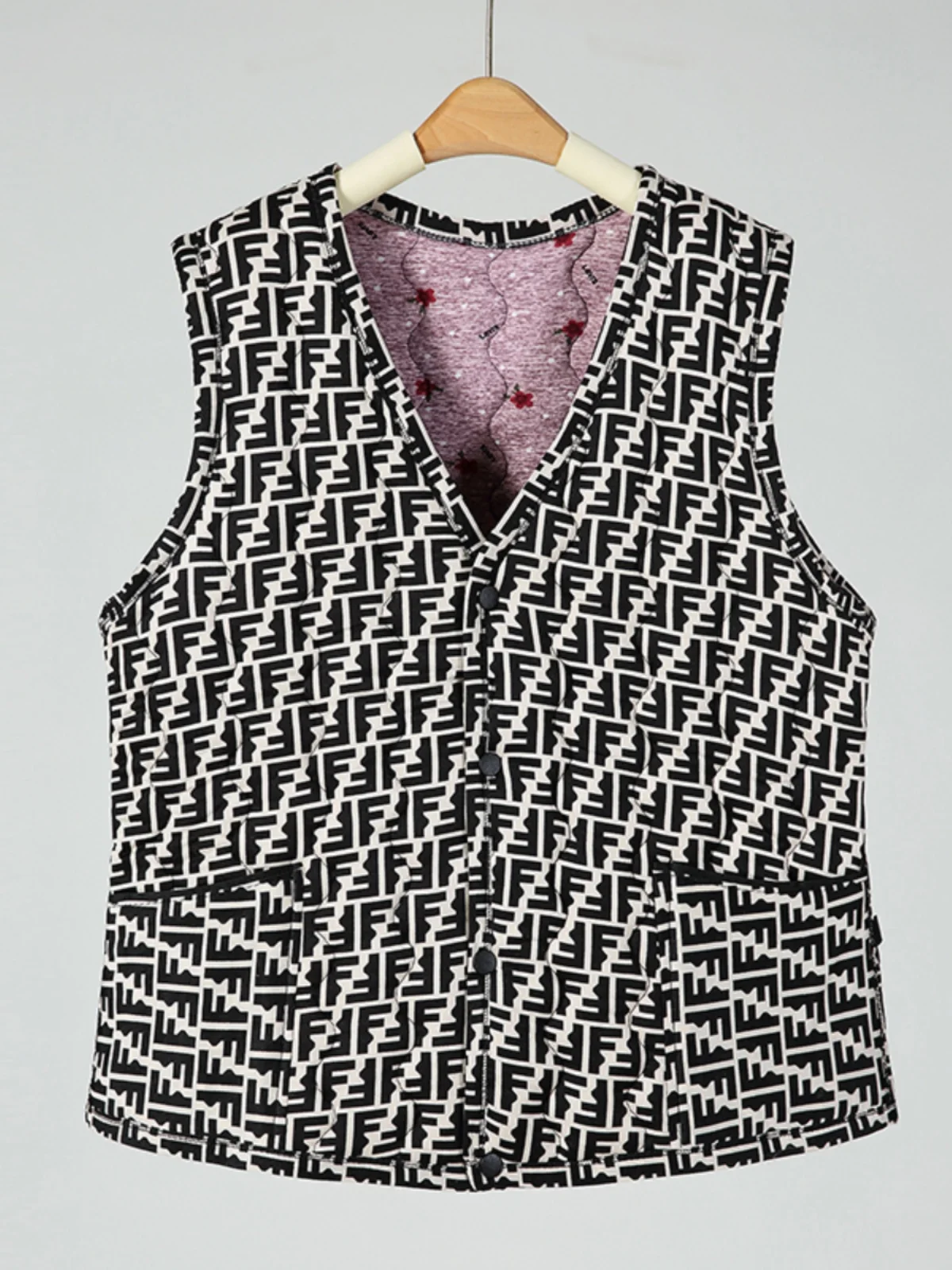 Warm Camel down Vest Close-Fitting Inner Wear for Elderly Women Grandmother\'s Thermal Vest Older Lady\'s Winter Clothes