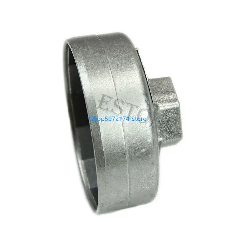 Y3NB Square Drive 14 Flautas Filto tapa del extremo Filto Llave automotriz Herramienta para 65 mm