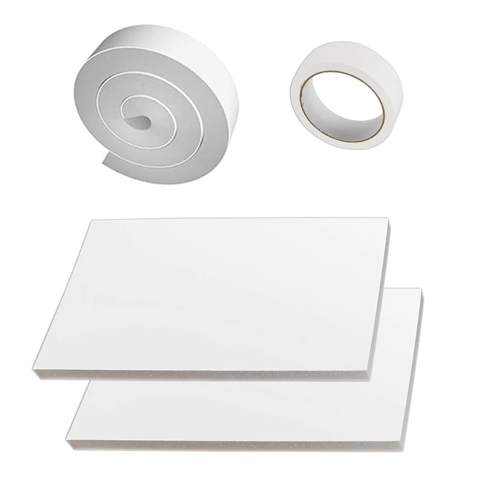 Insulation Foam Board Side Seal Kit for Window Air Conditioners 5000 to 22000 BTU to Reduce Drafts Heat Loss and Ambient Noise