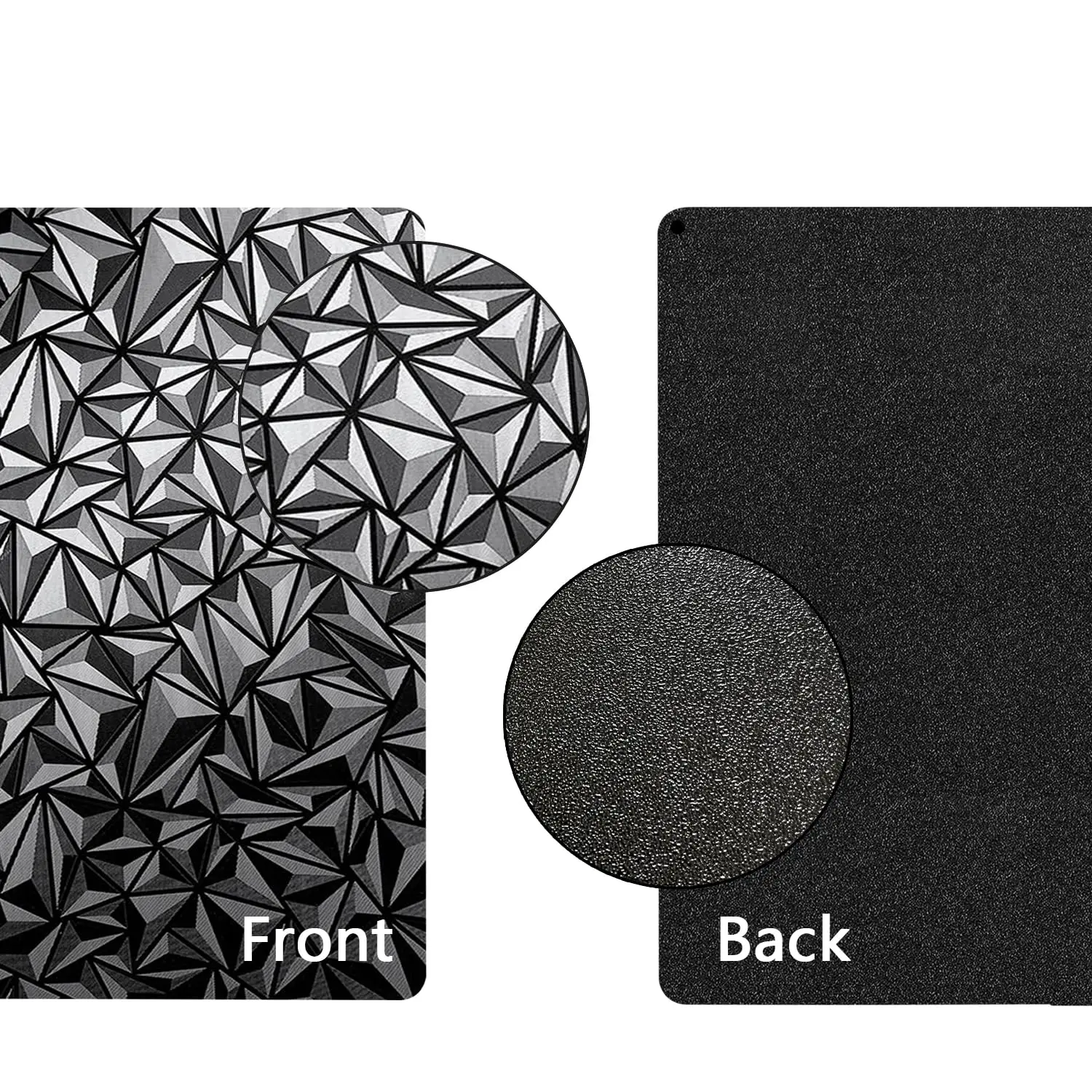 لوحة بناء PEI للطابعة Voron ثلاثية الأبعاد 120/250/305/355 مللي متر لوح فولاذي زنبركي مرن أسود محكم PEI + طباعة الماس PEO