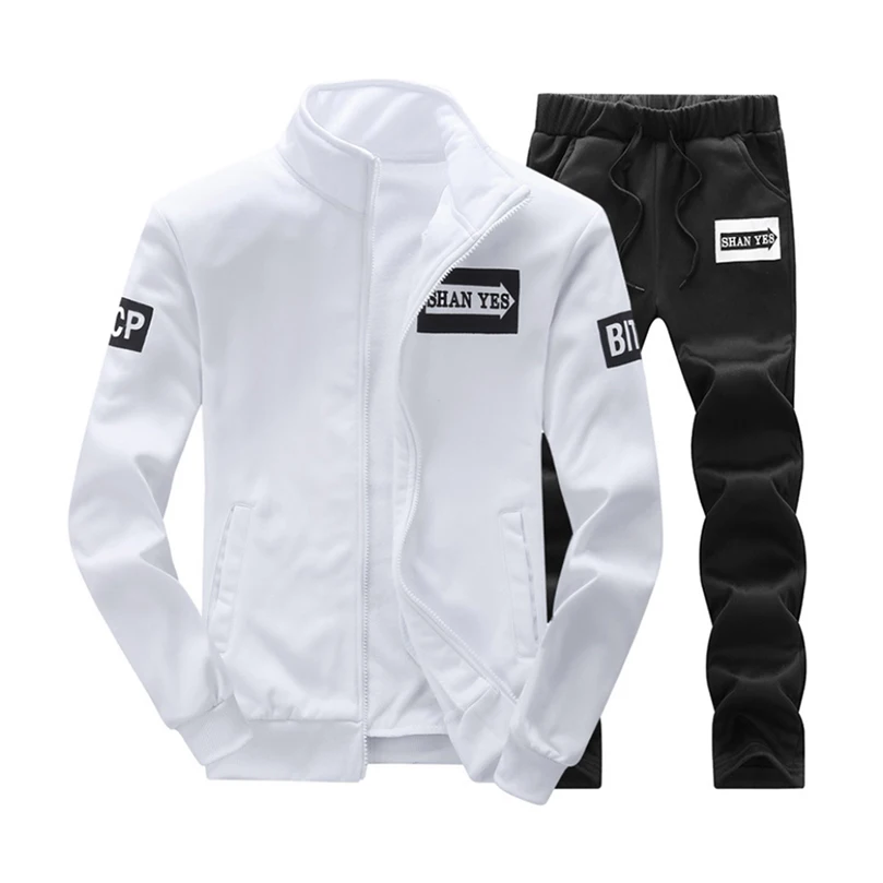 2pcs/set Spring Tracksuit Men Women Sportswear Sweatshirt Suit 2 Pieces Set Sweatpant Sports Male Clothes Hoodies Tech Fleece