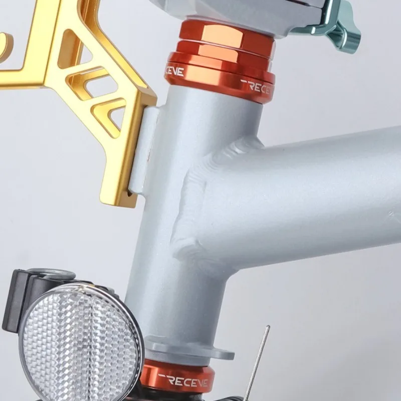 سماعة رأس للدراجة مصنوعة من سبائك الألومنيوم بتحكم رقمي بالكمبيوتر قابلة للطي ومضادة للتآكل وخفيفة الوزن وسماعة رأس للدراجة سهلة التركيب #1