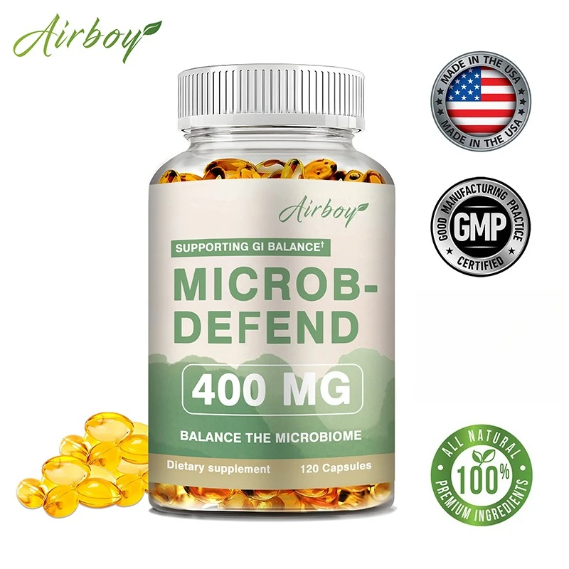 

Microb-Defend - Helps Maintain Healthy Gastrointestinal Function, Relieves Occasional Bloating, and Aids Digestion, Non-GMO