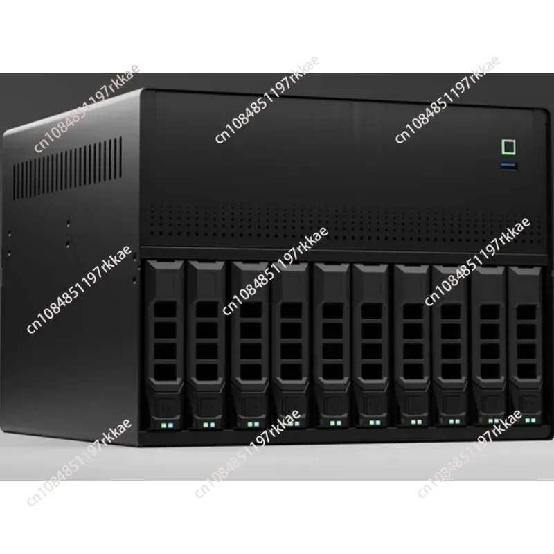 Empty Chassis N10 NAS Chassis 10+2 Bay 1U Flex PSU Includes Backplane (No HDD Trays)