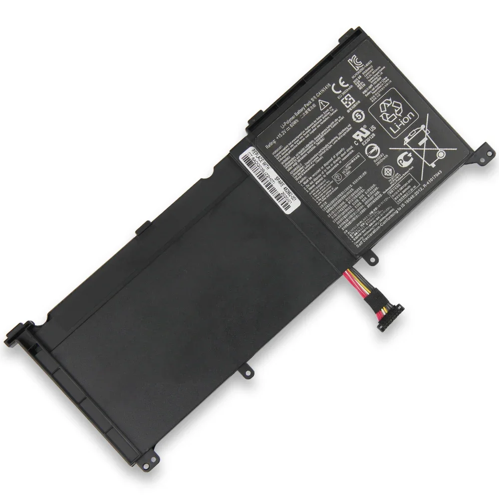 جديد استبدال البطارية C41N1416 ل ASUS G501 G601J UX501VW UX501JW N501L بطارية الكمبيوتر المحمول 3800mAh