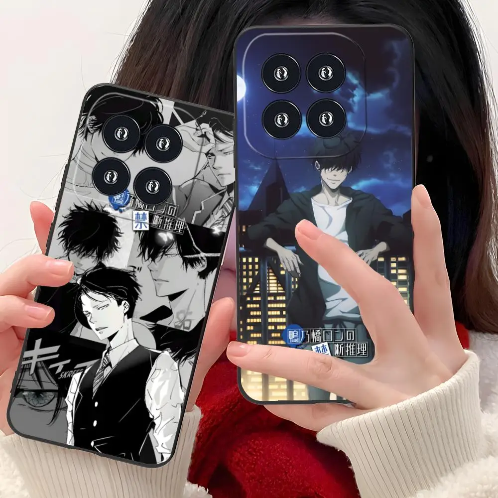 

Чехол для телефона с изображением аниме Kamonohashi Ron для Xiaomi 15 14 13 12 Mi 11 T Ultra Lite Pro S X 5G с цветным принтом, красивая роскошь