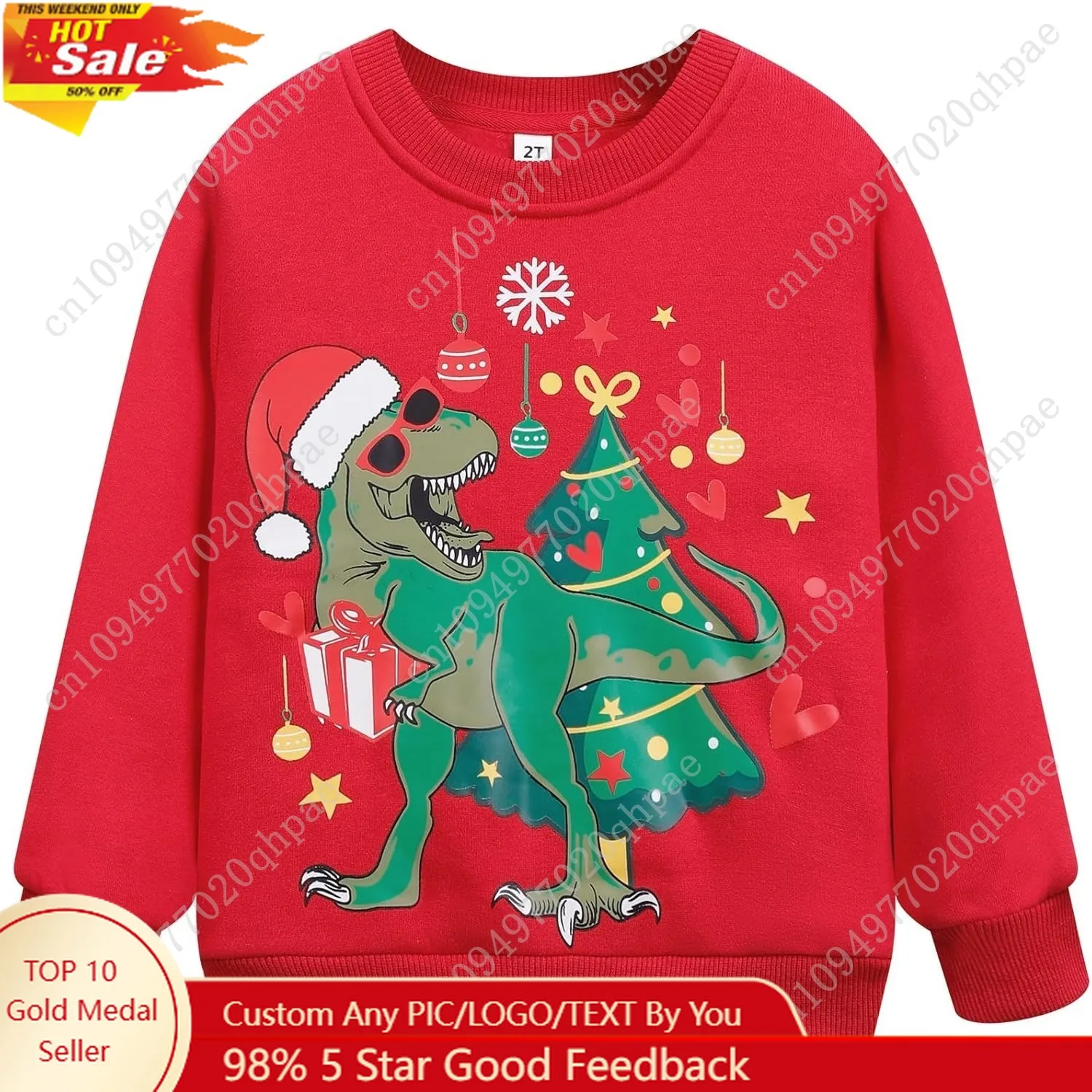 

Toddler Boys Christmas Sweatshirts Kids Ugly Sweaters Reindeer Long Sleeve Xmas Fleece Pullover Tops Trucks Shirts