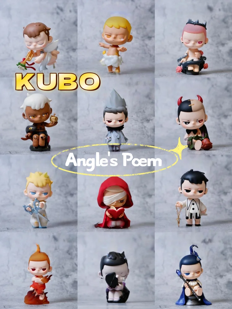 

Новая оригинальная серия POP MART KUBO «Поэма ангела», коллекционная игрушка, слепая коробка, подарок, модная упаковка-сюрприз, фигурка в подарок