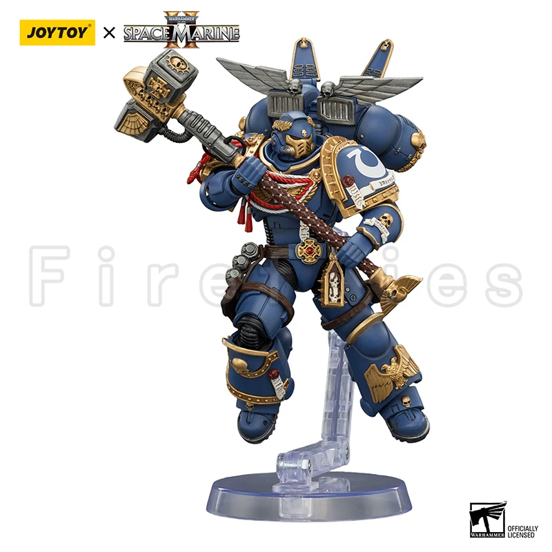 

[Pre-Order]1/18 JOYTOY Action Figure 40K Game Edition Ultramarines Assault Intercessor with Jump Pack Thunderhammer Neo-volkite