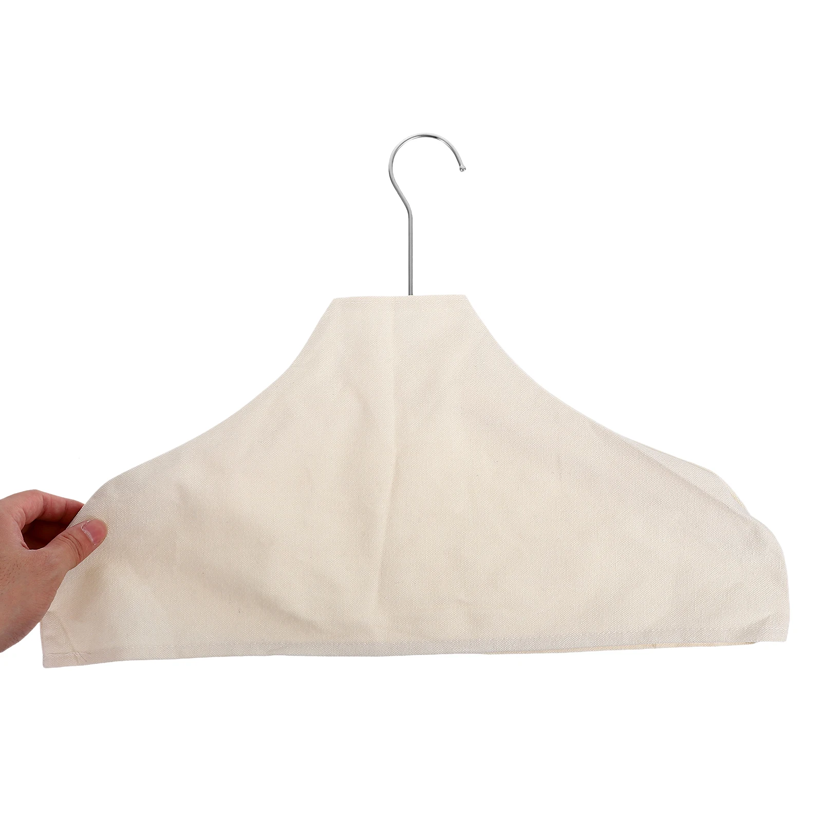 

1 set Cloth Hanger Cover Nonslip Protector Closet Hangers Fabric Covers Clothes Shop Guard Home Dust-proof Suit Jeans Dress