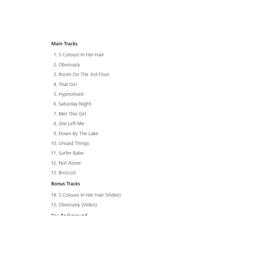 قرص مضغوط McFly Motion في عام الإصدار: 2004 النوع: Pop-rock، Power Pop