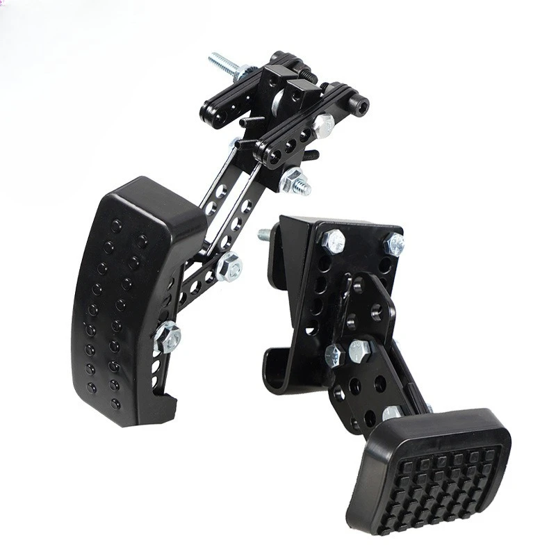 Pedal expander for short drivers Brake accelerator with adjustable length angle Pedal expander