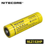 NITECORE NL2153HP 5300mAh 3.6V 21700 Li-ion Rechargeable Battery For MH12 PRO, MH25PRO Flashlight