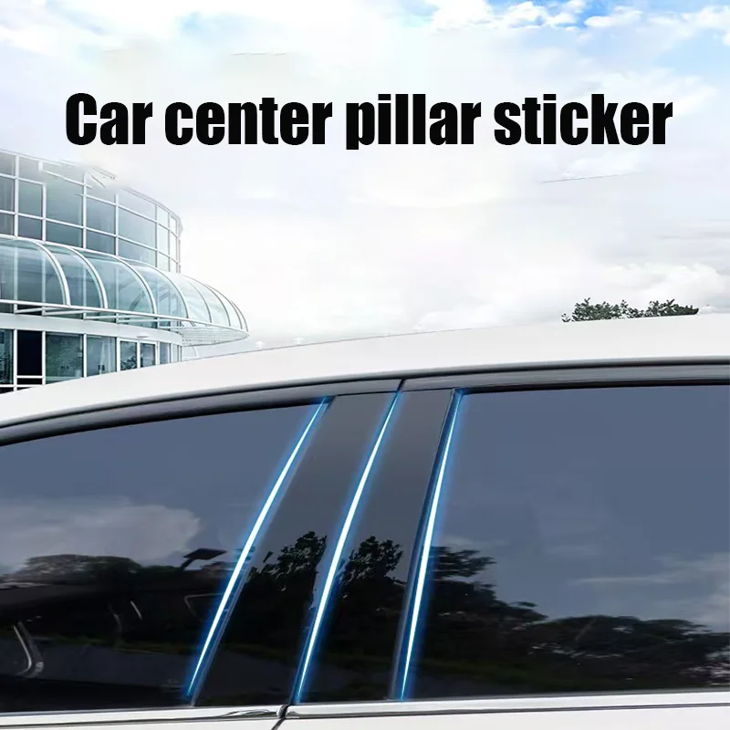 For Toyota Yaris Cross XP210 GR Sport 2020~2025 Car Door Window Middle Trim Cover B C Pillar Center Column Sticker Accessories view 4