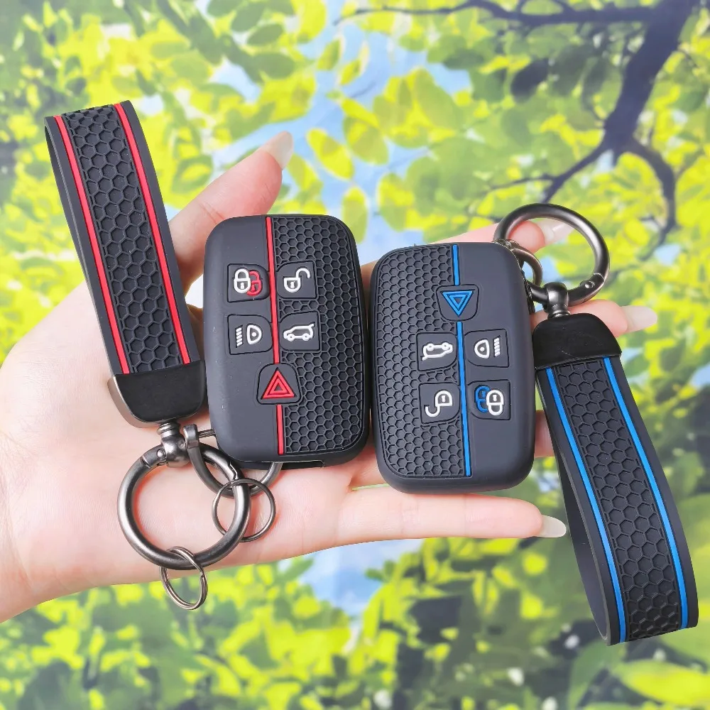 

5 Buttons Smart Remote Car Key Shell For Land Rover Range Rover Sport Evoque Discovery 4 For Jaguar Freelander XFL XE XJ