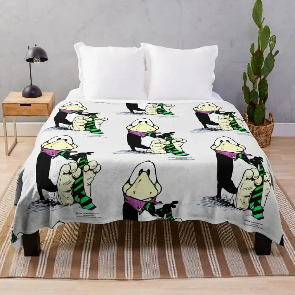

1986 Bloom County Opus Sz Throw Blanket Men's Soft Warm Throw Blanket for Couch