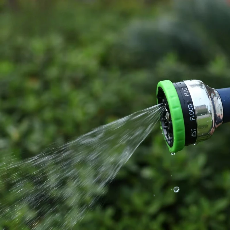 متعدد المطاط آلة غسل سيارات البخار لمسافات طويلة Waterjet البخاخ الضباب النفاثة حديقة خرطوم ضباب رذاذ الماء الفوهات