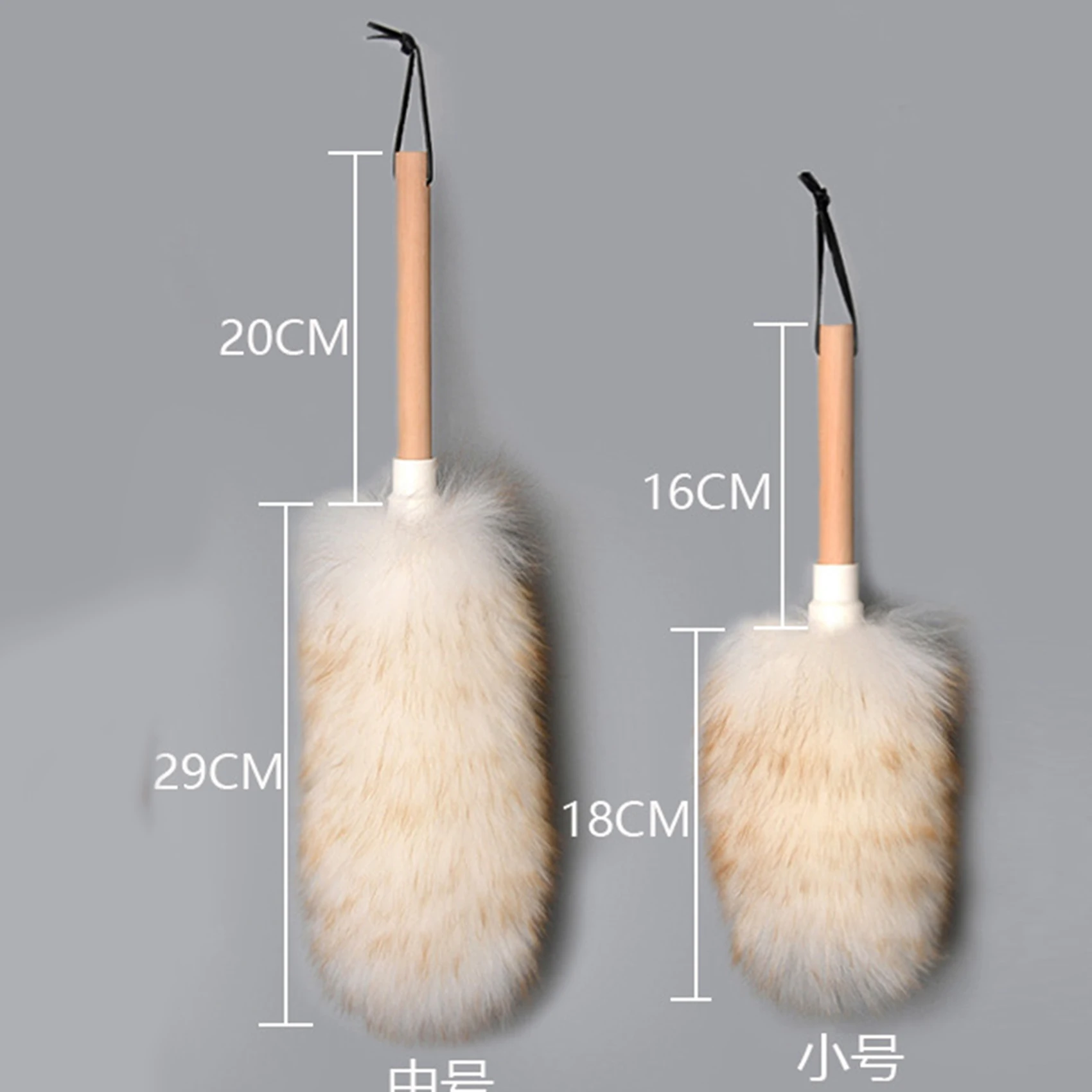 

Wool Duster Household Dust Removal Mites Soft Furniture Car Cleaner Brush Anti-static Chicken Feather Duster Brush Dust Cleaner