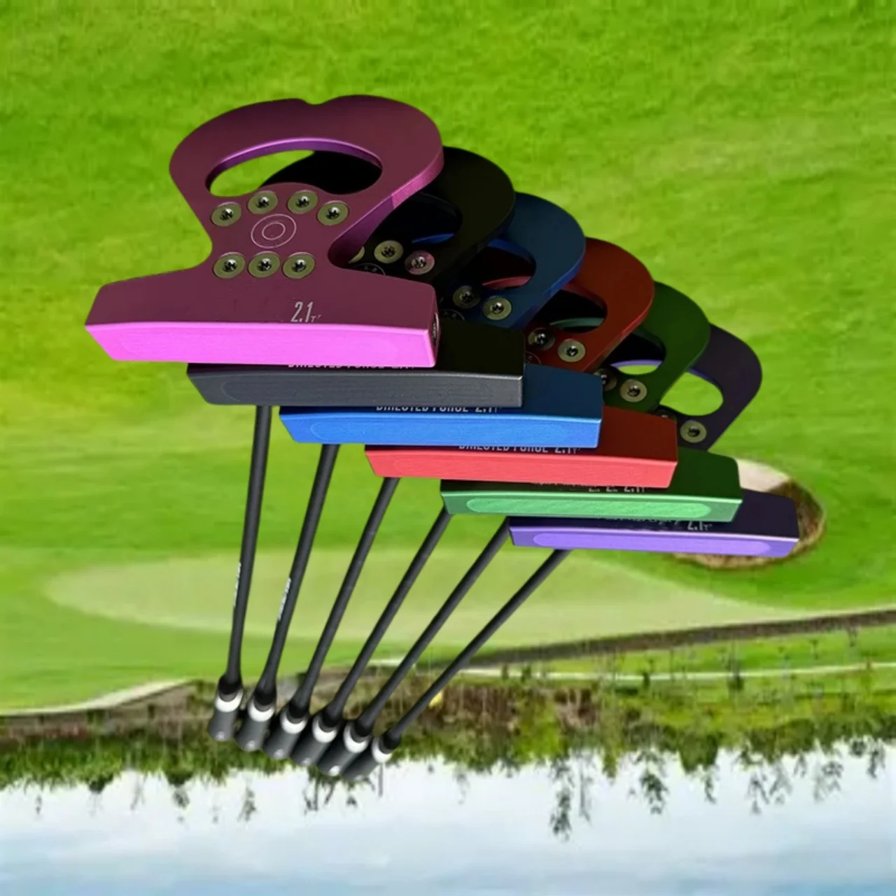 

Golf Putter 2026 New DF-2.1 Right Hand Golf Putter Black Steel Shaft/ACCRA Black Carbon Shaft with Club Head