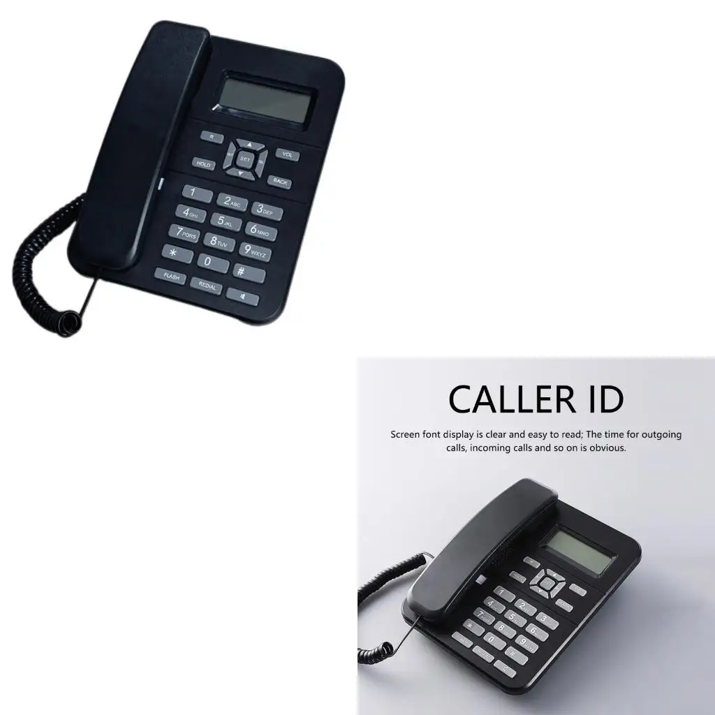 652F Office Landline Phone with Caller Display for Business and Hotel Use Telephone